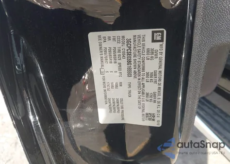 2011 Chevrolet Silverado 1500 Lt z USA, uszkodzony, nr VIN 3GCPCSE03BG165503